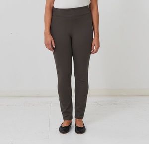 Brass Clothing ponte pants umber